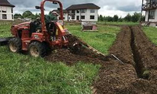 Копка траншей для водопровода в Медногорске: цена за метр от 926 руб.